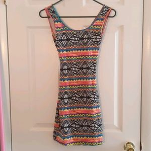 Tiny, Tribal, Summer'y Dress . Size not labeled XS